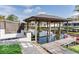 Wooden boat dock and boat lift on the water, offering easy access to the lake at 2803 Tech Dr, Orlando, FL 32817
