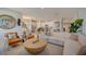 Bright living area with modern decor, comfortable seating, and ample natural light at 3586 Dahlia Dr, Lake Hamilton, FL 33851