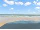 Peaceful beach with gentle waves and clear skies at 3747 S Atlantic Ave # 2050, Daytona Beach, FL 32118