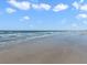 Wide, sandy beach and tranquil ocean view, perfect for relaxation at 3747 S Atlantic Ave # 2050, Daytona Beach, FL 32118