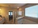 Corner view of the main bathroom showing a large tub and separate glass-enclosed shower at 449 Halter Dr, Apopka, FL 32712