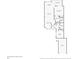 Detailed floor plan featuring the layout of the home with labeled rooms and measurements at 7449 Sugar Bend Dr # 7449, Orlando, FL 32819