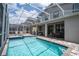 Swimming pool and patio area with outdoor seating, perfect for entertaining and enjoying the outdoors at 780 Drop Shot Dr, Davenport, FL 33896
