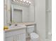 Cozy bathroom with a sink and a toilet at 786 Oxford Dr, Davenport, FL 33897