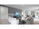 Spacious living room leading into a well-appointed kitchen and dining area at 801 Ambleside Dr, Haines City, FL 33844