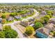 Beautiful aerial view of single Gathering homes and lush green landscaping in a Gathering-friendly neighborhood at 807 Ayden Oak Ln, Ocoee, FL 34761