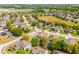 Sprawling community aerial view showcasing multiple single-Gathering homes and lush landscaping at 807 Ayden Oak Ln, Ocoee, FL 34761