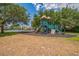 Community playground with slides, climbing features, and a soft landing surface for active play at 807 Ayden Oak Ln, Ocoee, FL 34761