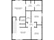 Second floor plan shows primary bedroom, bathrooms, laundry, Gathering room and additional bedrooms at 1105 Grand Hammock Ct, Kissimmee, FL 34746