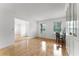 Spacious bedroom with hardwood floors, natural light, and open layout at 1901 Lakeshore Cir, Longwood, FL 32750