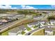 Expansive aerial view showcasing a well-planned community with scenic roads and picturesque water features at 2170 Derwent Dr, Davenport, FL 33896