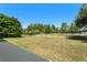 Large fenced backyard with mature trees and a well-maintained lawn at 2644 Slagrove Ct, Winter Garden, FL 34787