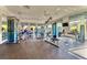 Community gym featuring ample workout equipment, fans and many windows at 3009 Penelope Loop, Kissimmee, FL 34746