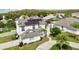 Exterior view showcasing a home with solar panels, lush landscaping, and a welcoming entrance at 3532 Amaca Cir, Orlando, FL 32837