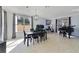 Open dining room with modern decor and plenty of light at 3680 Ricky Ln, St Cloud, FL 34772