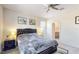 Comfortable bedroom with neutral tones, and soft lighting, providing a relaxing atmosphere at 4191 Holstein St, St Cloud, FL 34772