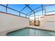 Private screened-in pool with ample deck space at 4918 Windermere Ave, Kissimmee, FL 34746