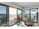 Serene living room with comfortable seating and panoramic ocean views at 5301 S Atlantic Ave # 51, New Smyrna Beach, FL 32169