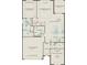 First floor plan showing the layout of the living spaces and garage at 5615 Wood Bridge Pl, St Cloud, FL 34771