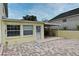 Backyard featuring a patio, and yellow exterior walls provides a great area for entertaining at 7407 Country Run Pkwy, Orlando, FL 32818