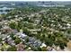 An aerial view showing the property's proximity to Downtown Orlando, I-4, and Dartmouth Park at 833 Dartmouth St, Orlando, FL 32804