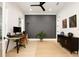 Modern office offers great lighting, ample desk space, and modern decor at 833 Dartmouth St, Orlando, FL 32804