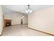 Dining area featuring tile floors, neutral walls and a fireplace at 1003 Chesterfield Cir, Winter Springs, FL 32708