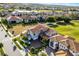 Breathtaking aerial view of luxurious estate home in established community at 10196 Bucklow Hill Dr, Orlando, FL 32832