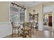 Cozy breakfast nook with seating, natural light, and decorative accents at 10528 Old Dade City Rd, Lakeland, FL 33810