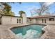 Backyard with a sparkling pool offers a private oasis for relaxation and outdoor enjoyment at 1113 Black Acre Trl, Winter Springs, FL 32708