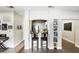 Cozy breakfast bar offering views to the kitchen featuring stainless appliances at 114 Vista Verdi Cir # 136, Lake Mary, FL 32746