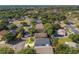 Bird's eye view of a neighborhood featuring well-maintained homes and lush greenery at 2098 Carpathian Dr, Apopka, FL 32712