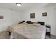 Bedroom featuring natural light and dual closets for ample storage at 2658 Palmetto Ridge Cir, Apopka, FL 32712