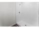 Shower with white subway tile and chrome fixtures at 5111 Marshelder St, Apopka, FL 32712