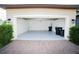Spacious two-car garage with interior lighting at 7931 Rock Dove Dr, Winter Garden, FL 34787