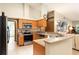 Bright kitchen with updated stainless appliances, ample cabinets, and countertop at 812 Silverwood Dr, Lake Mary, FL 32746