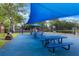 Inviting picnic area with tables, shade, and a nearby playground and basketball court at 1010 Sugarberry Trl, Oviedo, FL 32765