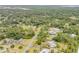 Aerial view of the community with large lots and mature trees at 106 Pine Tree Dr, Ormond Beach, FL 32174