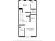 Second floor plan featuring bedrooms, bathrooms, and walk-in closets for easy visualization of space at 13329 Harbor Shore Ln, Winter Garden, FL 34787
