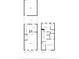 Floor plan showing layout of floors one and two, including room names and dimension sizes at 13329 Harbor Shore Ln, Winter Garden, FL 34787