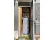 Outdoor water heater and water softener system at 1611 Creekwood Run, Lakeland, FL 33809