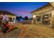 A patio with outdoor seating, a gazebo, and a view of the home at 1710 Bridgets Ct, Kissimmee, FL 34744