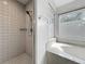 Bathroom featuring soaking tub, shower and tile floors at 1869 Eagles Rest Dr, Apopka, FL 32712