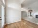 Entryway with wood floors, access to other rooms at 1869 Eagles Rest Dr, Apopka, FL 32712