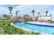 View of the community waterpark lazy river and tiki bar at 2916 Simile St, Kissimmee, FL 34746