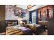 This themed bedroom features twin beds, stone accent wall and Harry Potter decor at 2936 Protagonist St, Kissimmee, FL 34746