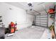 Spacious two car garage with ample space for parking and storage at 3647 Farm Bell Pl, Lake Mary, FL 32746