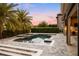 A luxurious pool and patio area with lush landscaping, perfect for outdoor entertaining and relaxation at 3647 Farm Bell Pl, Lake Mary, FL 32746