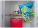 Small storage area with shelving and room for organization at 611 Casa Park A Ct, Winter Springs, FL 32708