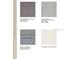Interior selections include carpet, tile, cabinets, and quartz countertops with various color schemes at 7751 Waterscape Dr, Groveland, FL 34736